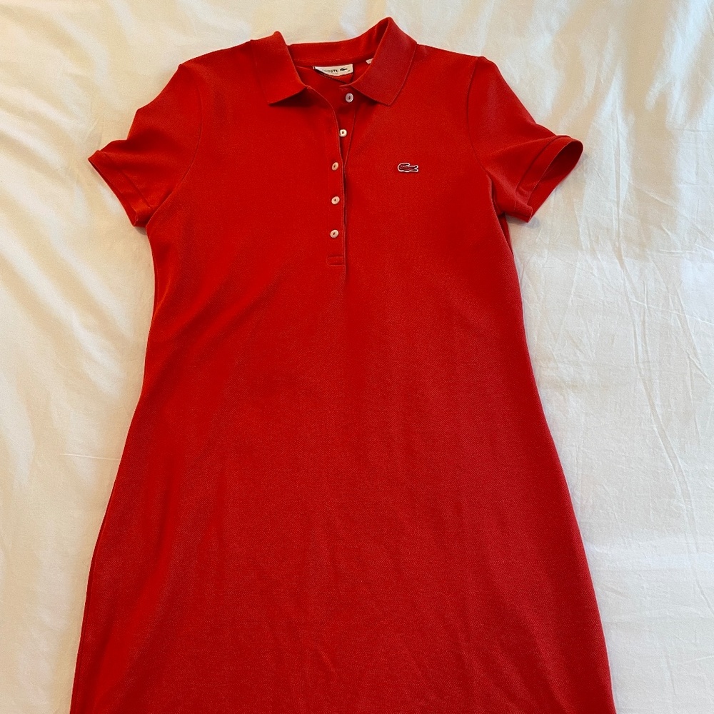 NEW WITH TAGS Lacoste Polo Dress